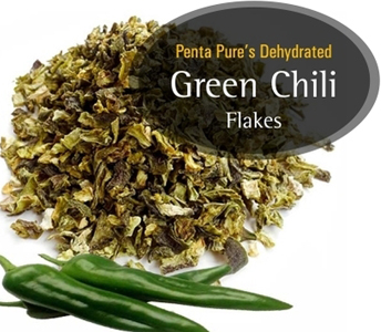 Green Chilli Flakes