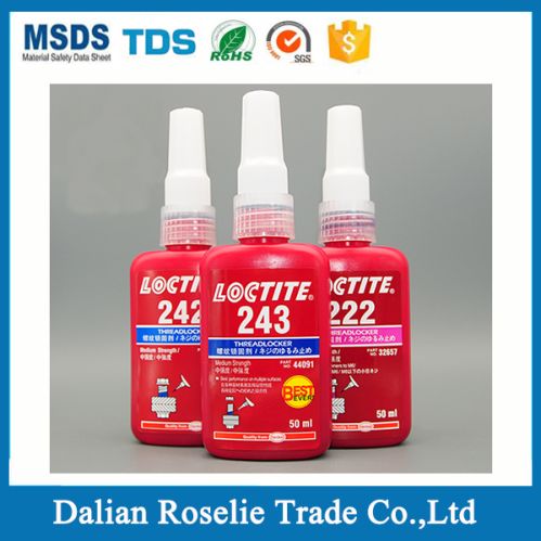 Threadlockers, Packaging Type : red, blue, purple