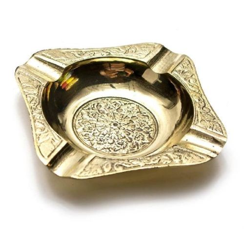 Metal Gold Ash Tray