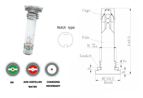 Plastic Car Battery Tester D202, Brand Name : Lham