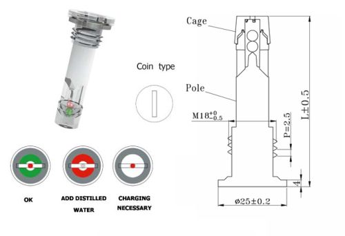 Plastic Car Battery Tester D301, Brand Name : Lham