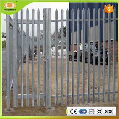 High Security Steel Palisade Fencing,second Hand Palisade Fencing For Sale With Credit