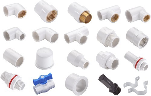 UPVC Pipe Fittings, Shape : Round