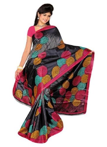 Maate High Quality Raw Material Printed Sarees, Packaging Type : Bulk