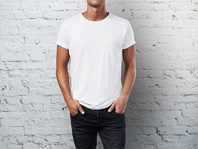 Mens Round Neck T-shirts