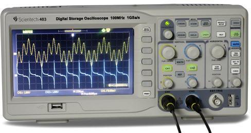 100 MHz Digital Storage Oscilloscope