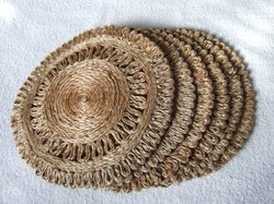 NIRMITI Jute Mat Sun Design, Size : 14'