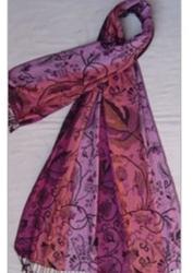 Linen Printed Jacquard Scarves, Style : Modern