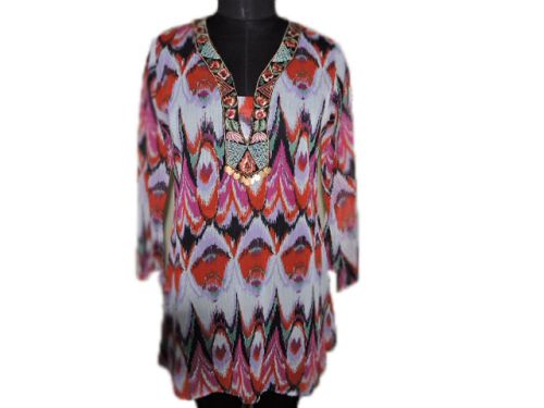 Bela Poly Chiffon Kurtis, Color : Printed