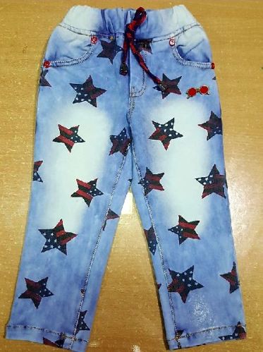 Printed Denim 1160 Sulfur Jeans, Gender : Kids