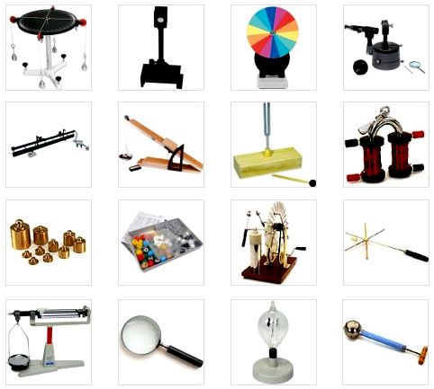 Steel Physics Laboratory Instruments