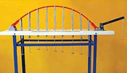 Steel Two Hinged Arch Apparatus