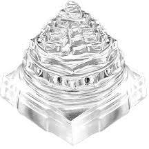 Sphatik Shree Yantra, Color : Transparent for Religious