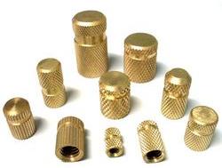 Brass Diamond Knurling Inserts