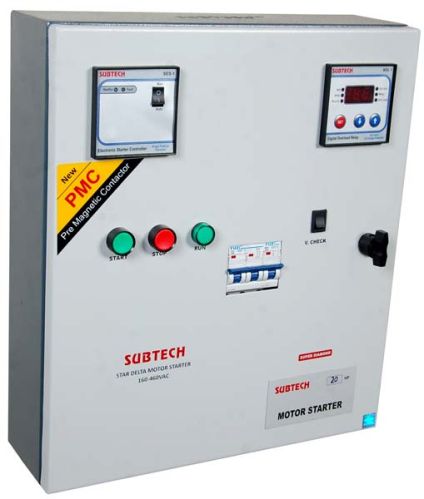 Three Phase Star Delta Motor Starter, Size : Depend Upon Rating