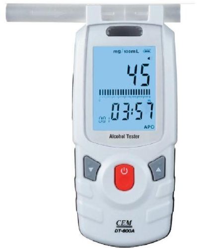 Alcohol Tester, Color : Red Blue Backlit Alarm