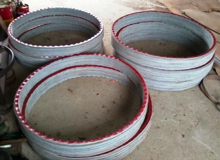 Chrome Leather Friction Screw Press Belts, For Commercial, Cunstruction, Industrial, Feature : Break Resistance