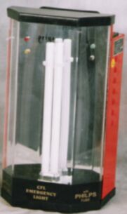 Metal Emergency Lights, Color : Red Or Blue