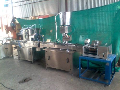 Automatic Liquid Filling Line
