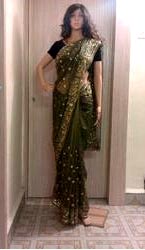 Net Saree