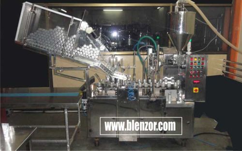 Single Head Tube Filling Sealing Machine