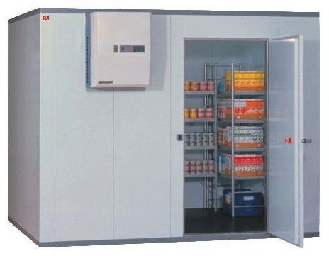 Electric Automatic Refrigerated Cold Room, Color : Grey