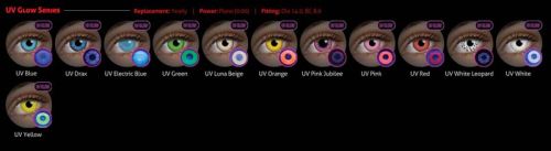 Patented Hydrogel contact lens 14.0mm, Brand Name : Flash
