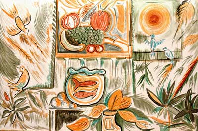 Canvas+acrylic Nature Paintings-Code No.342 24