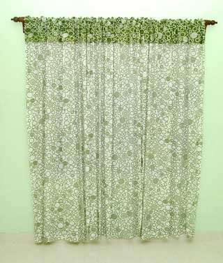 Printed Cotton Curtains