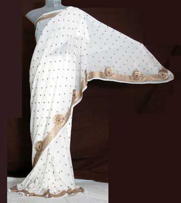 White Sarees