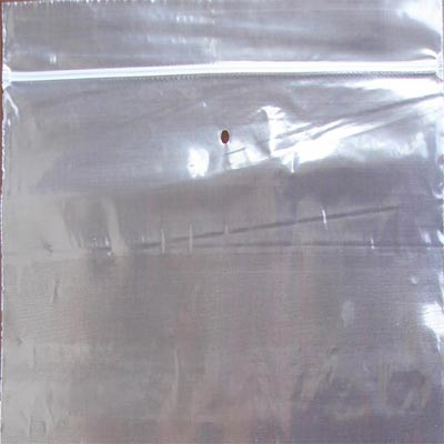 HDPE Plastic Zipper Bags, For Packaging Food, Size : 14x12inch, 16x12inch, 16x14inch