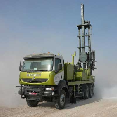 Hydraulic Piling Drill Rig, Power : 300-500bhp
