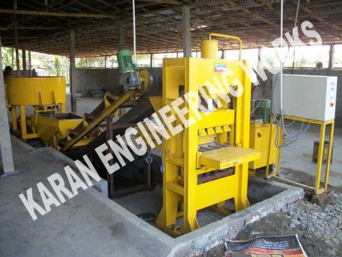 4 Brick Fly Ash Brick Making Machine