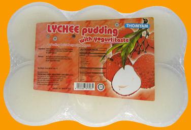 Lychee Flavour Pudding