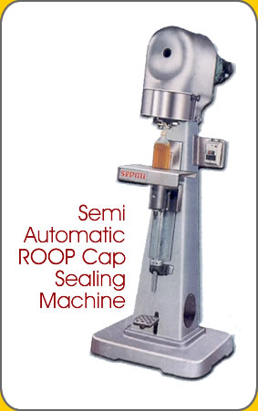 Semi Automatic Ropp Cap Sealing Machine