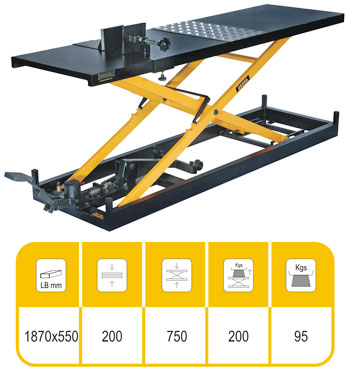 Two Wheeler Lift - Manual