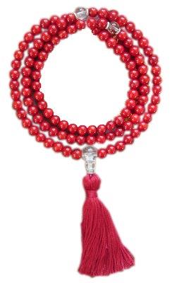 Religious Rosary (Red Coral Mala)