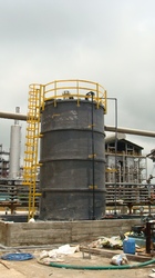 Vertical FRP Tanks, Color : Black