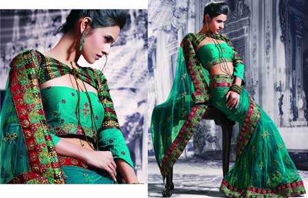 Designer Saree Item Code :12082