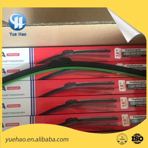 Metal + Rubber Wiper Blade 12“ - 26”