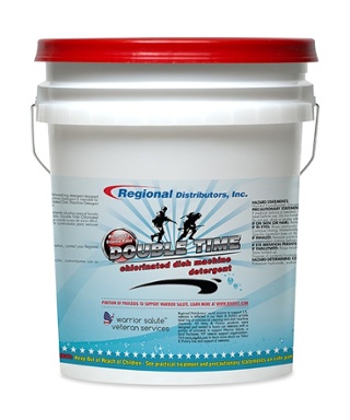 Double Time Chlorinated Dish Machine Detergent