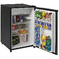 5 Star Plastic Mini Fridge for Ideal Bedrooms, Dorm Rooms, Offices