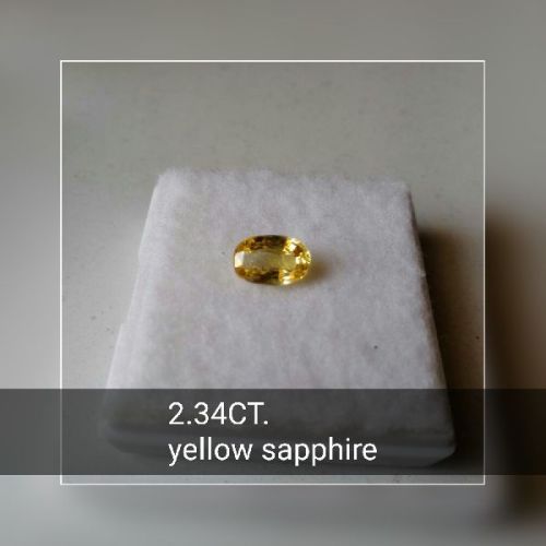 Ceylon Yellow Sapphire Gemstones, Gemstone Type : Natural