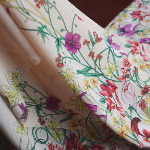 Printed Georgette Fabric