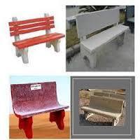 RCC Precast Concrete Garden Benches