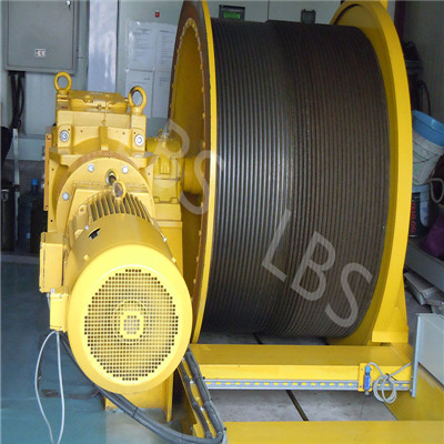 Petroleum Workover Rig Hydraulic Winch For Exploration Drilling