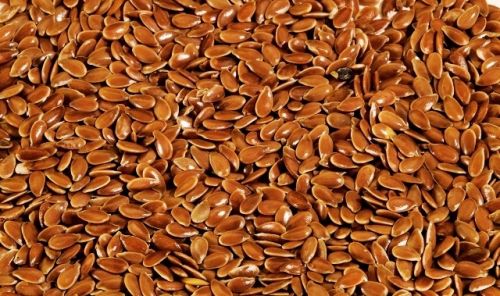 Food Grade Brown Flax Seeds, Packaging Size : 100g, 500g 9%