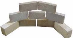 Rectangular Alumina Refractory Fire Brick, For Floor, Partition Walls, Size : 9X4.5X3