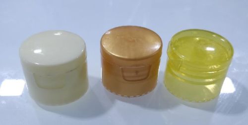 PP Flip Top Caps, Shape : Round