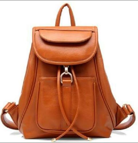 Zairah Ladies Leather Backpack Bags, Model Number : ZIEPL00990222